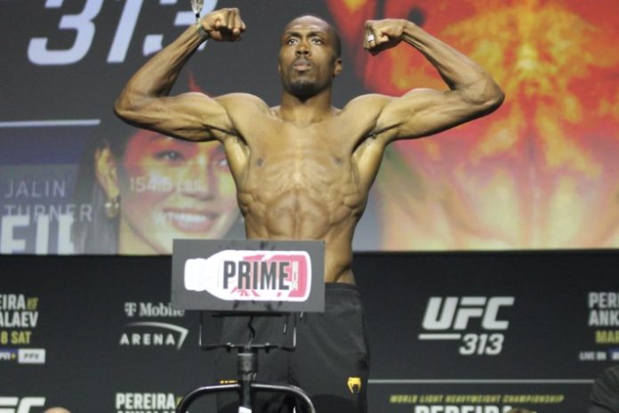 UFC 313 ceremonial weigh-ins 29 Jalin Turner UFC