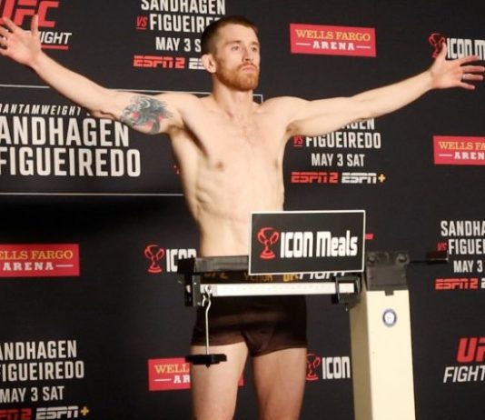 Cory Sandhagen, UFC Des Moines