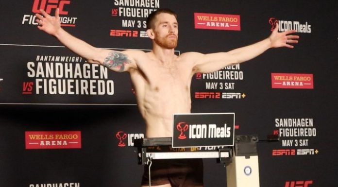 Cory Sandhagen, UFC Des Moines