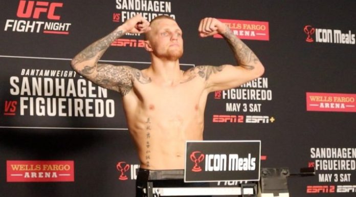Mason Jones-Axel Sola Firefight Earns Fight of the Night at UFC London Mason Jones UFC