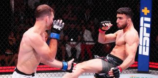 Yadier del Valle and Connor Matthews, UFC Vegas 106