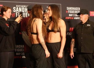 UFC Des Moines: Juliana Miller Bounces Back with Decision Over Ivana Petrovic Juliana Miller and Ivana Petrovic, UFC Des Moines