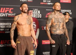 Santiago Ponzinibbio vs. Daniel Rodriguez, UFC Des Moines