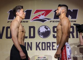 RIZIN World Series in Korea Full Results RIZIN World Series in Korea