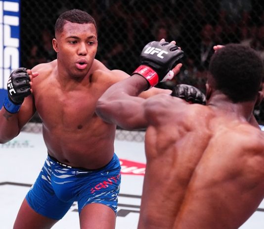 Sodiq Yusuff and Mairon Santos. UFC Vegas 106