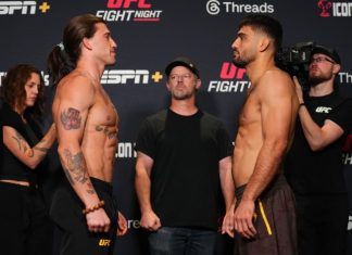 Billy Ray Goff and Ramiz Brahimaj, UFC Vegas 107