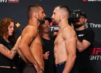 Mateusz Gamrot and L'udovit Klein, UFC Vegas 107