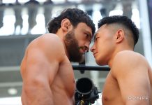 Vugar Karamov and Shuya Kimura, RIZIN Landmark 11