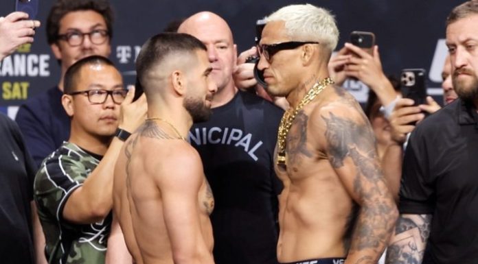 Ilia Topuria vs. Charles Oliveira, UFC 317