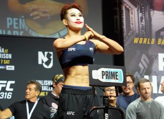 Wang Cong Throws Jab at “Box Office Poison” Shevchenko Wang Cong, UFC 316