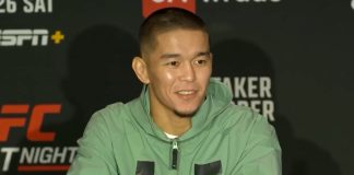 Asu Almabayev, UFC Abu Dhabi