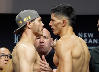 UFC 318: Islam Dulatov Floors Adam Fugitt with KO in Debut Adam Fuggit vs. Islam Dulatov, UFC 318