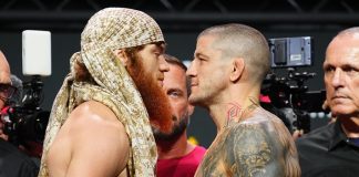 Shara Bullet and Marc-Andre Barriault, UFC Abu Dhabi