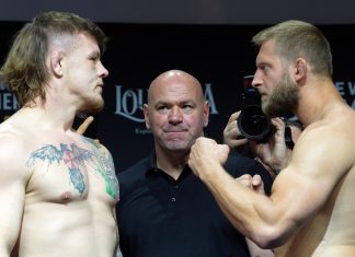 Jimmy Crute Bounces Back, Scores Arm Bar Finish Over Prachnio Jimmy Crute vs. Marcin Prachnio, UFC 318