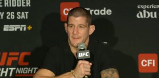 Marc-Andre Barriault, UFC Abu Dhabi