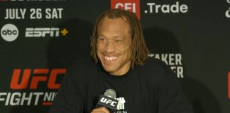 Marcus McGhee, UFC Abu Dhabi