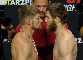 Bryce Mitchell and Said Nurmagomedov, UFC Abu Dhabi