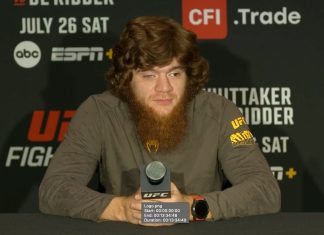 Shara Magomedov, “We’ll remember (DDP’s) name with two-seconds of silence” Shara Magomedov, UFC Abu Dhabi