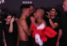 Su Mudaerji and Kevin Borjas, UFC Shanghai