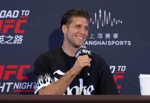 Brian Ortega, UFC Shanghai