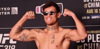 Caio Borralho, UFC 319