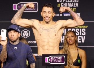 Spinning Back Elbows by Prates, Murphy Among Four Performance of the Night Bonuses at UFC 319 Carlos Prates, UFC 319