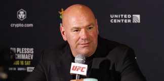 Dana White, UFC 319 post-fight