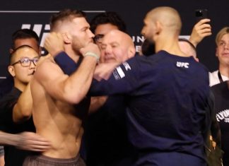 UFC 319: Khamzat Chimaev Steamrolls Dricus du Plessis to Claim Middleweight Title Dricus Du Plessis and Khamzat Chimaev, UFC 319