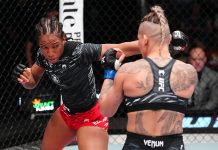 UFC Vegas 109: Joselyne Edwards Floors Priscila Cachoeira Joselyne Edwards and Priscila Cachoeira, UFC Vegas 109