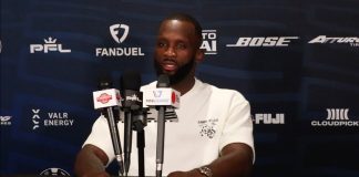 Fabian Edwards, PFL Hollywood media day