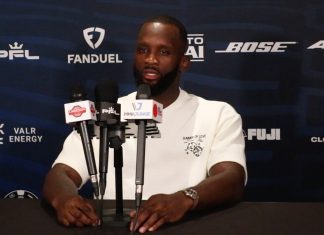 Fabian Edwards, PFL Hollywood media day