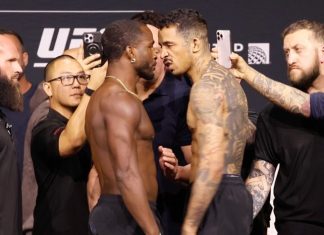 UFC 319: Carlos Prates Melts Geoff Neal with Spinning Elbow Geoff Neal and Carlos Prates, UFC 319