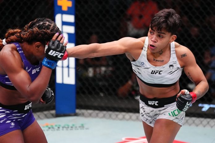 UFC Fight Night: Lucindo v Hill Iasmin Lucindo and Angela Hill, UFC Vegas 109