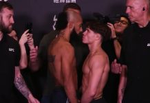 Lone'er Kavanagh and Charles Johnson, UFC Shanghai