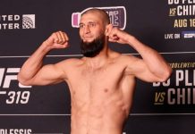 Khamzat Chimaev, UFC