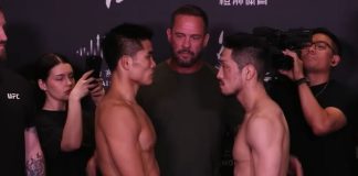 Xiao Long and You Su-young, UFC Shanghai