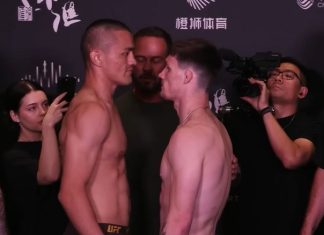 UFC Shanghai: Gauge Young Earns First UFC Win in Hostile Territory, Beats Maheshate Maheshate Hayisaer and Gauge Young, UFC Shanghai