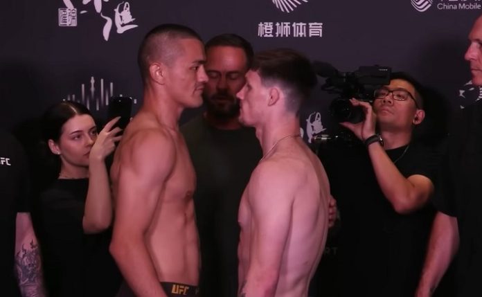 Maheshate Hayisaer and Gauge Young, UFC Shanghai