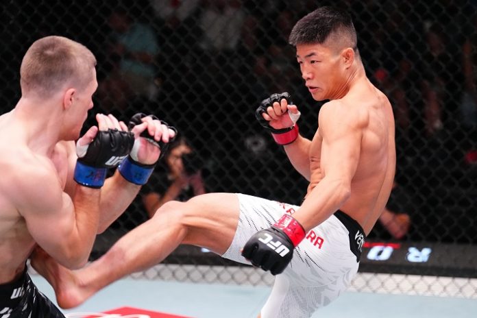 Rinya Nakamura and Nathan Fletcher, UFC Vegas 108