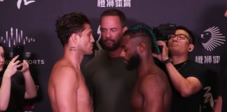 Brian Ortega and Aljamain Sterling, UFC Shanghai