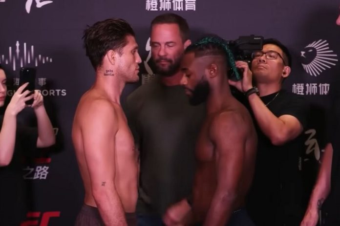 Brian Ortega and Aljamain Sterling, UFC Shanghai