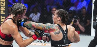 Jena Bishop and Liz Carmouche, PFL Charlotte