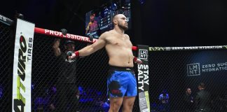 PFL Hollywood's Sergey Bilostenniy