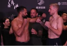 Michel Pereira and Kyle Daukaus, UFC Shanghai