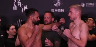 Michel Pereira and Kyle Daukaus, UFC Shanghai
