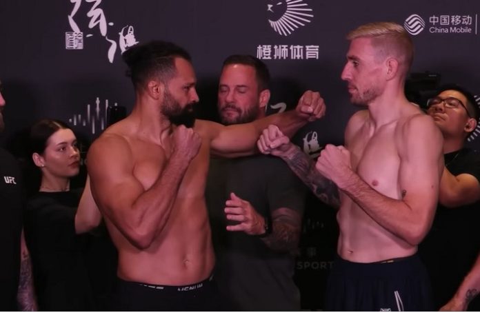 Michel Pereira and Kyle Daukaus, UFC Shanghai