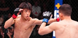Tatsuro Taira and Hyun Sung Park, UFC Vegas 108