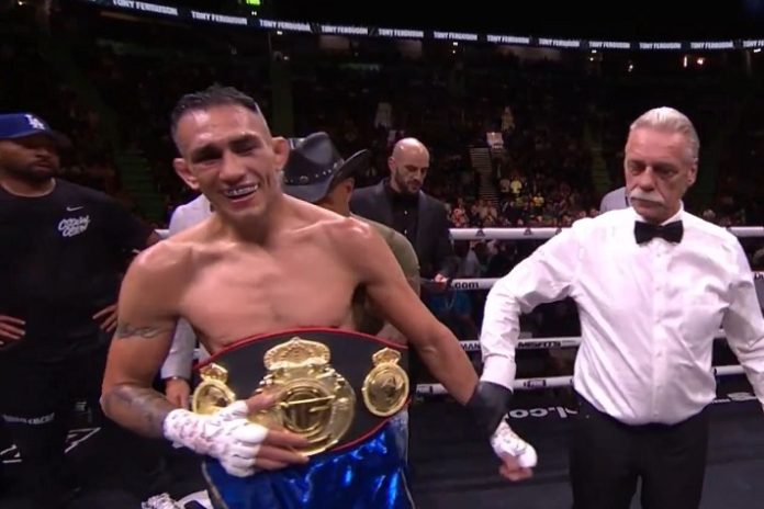 Tony Ferguson, Misfits Boxing