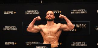 Trent Miller, Dana White's Contender Series