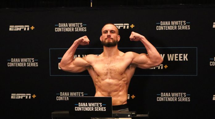 Trent Miller, Dana White's Contender Series